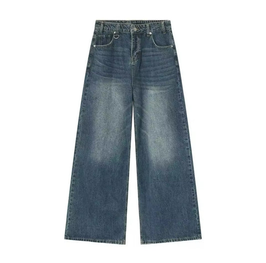 Lapis Blue Faded Jeans